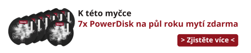 7x PowerDisk na půl roku mytí zdarma
